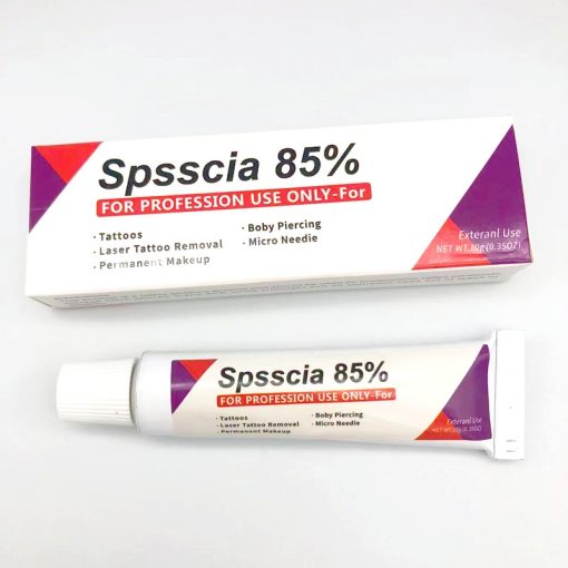 New Arrival High Quality Spsscia 85 Tattoo Cream Before Permanent Makeup Microblading Eyebrow Lips 10g